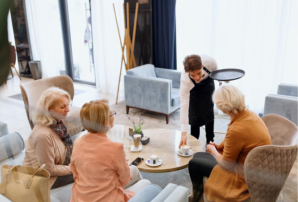 Group activity in a community setting