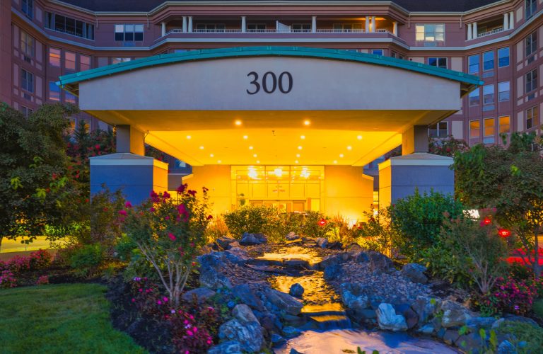 Welcoming Main Entrance