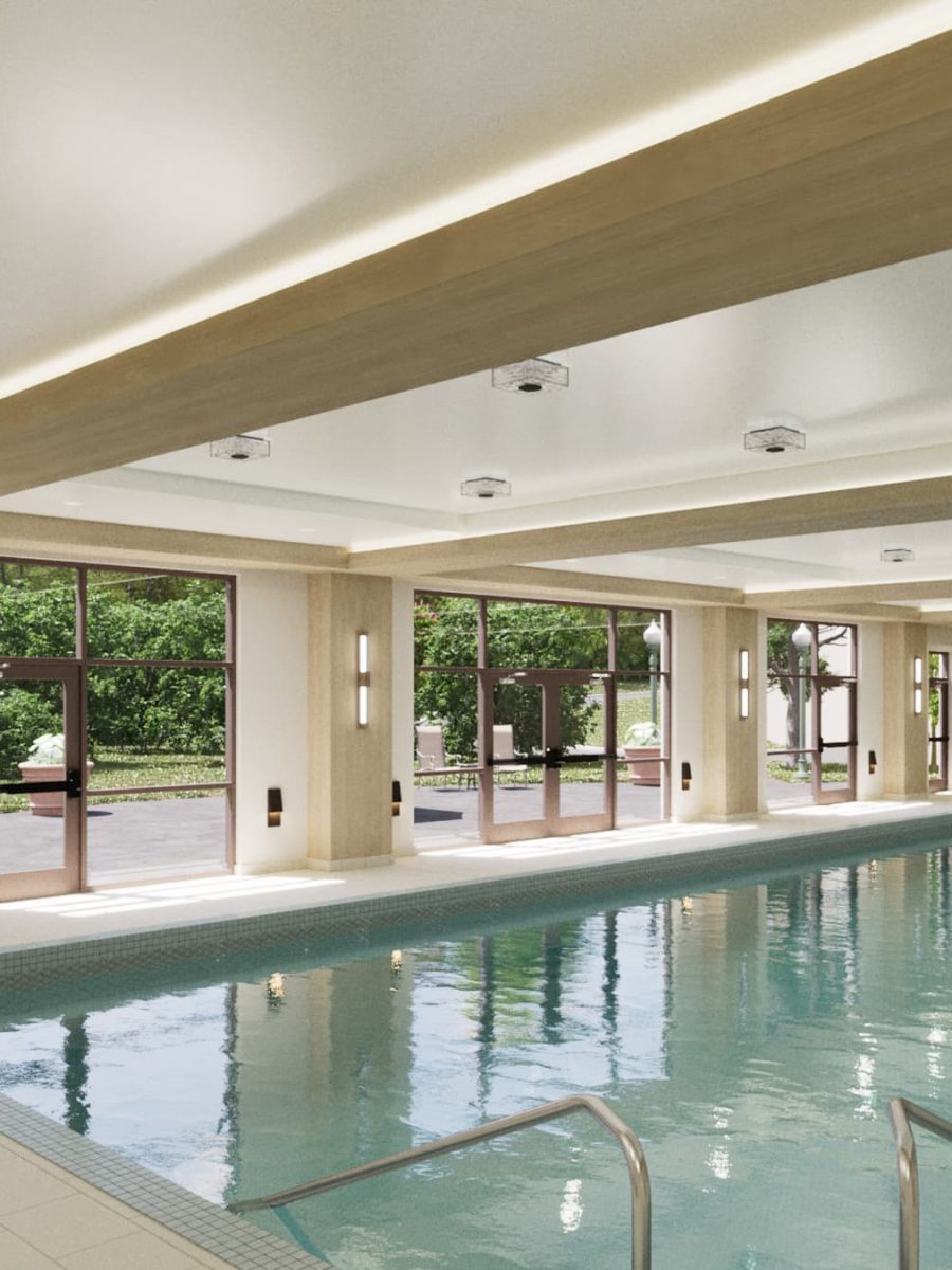 Elegant Indoor Swimming Pool